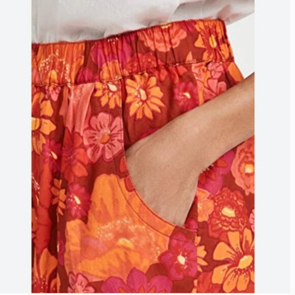 Free People Palo Duro Floral High Waist Shorts Size S - Picture 7 of 15